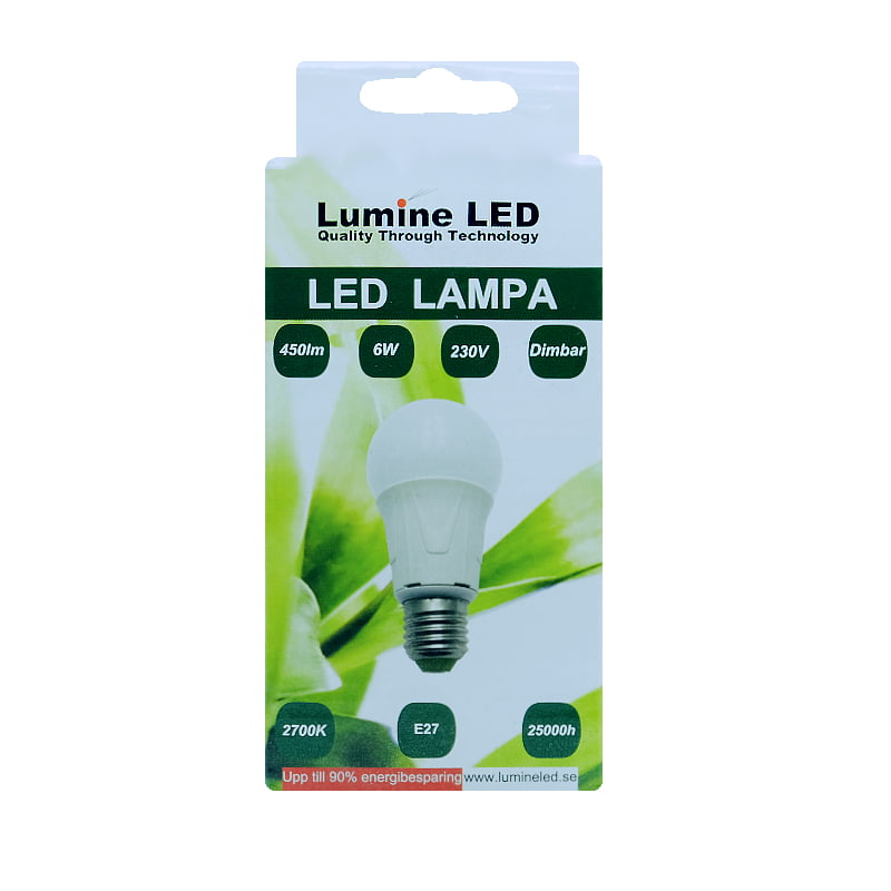 LED lampa 6W